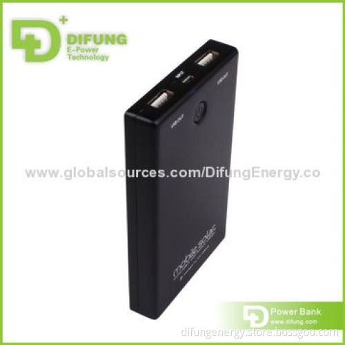Portable Charger for iPhone, Patent Design, Best Seller Model, 5,000mAh Dual USB Solar One